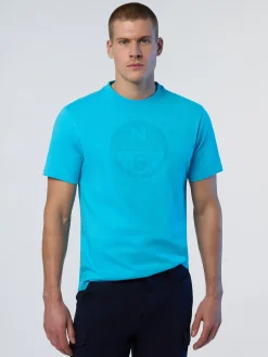 T-shirts^North Sails 'T-shirt With Maxi Logo Print ACQUARIUS