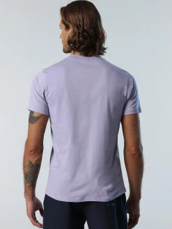 Outlet^North Sails 'T-shirt With Maxi Logo Print DUSTY LILAC