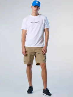 T-shirts^North Sails 'T-shirt With Maxi Trident WHITE