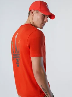 T-shirts^North Sails 'T-shirt With Maxi Trident PUREED PUMPKIN
