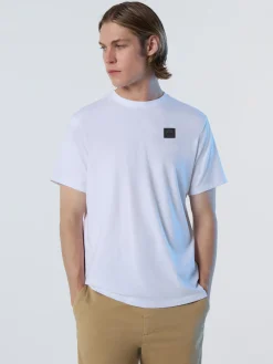 T-shirts^North Sails 'T-shirt With North Tech Patch WHITE