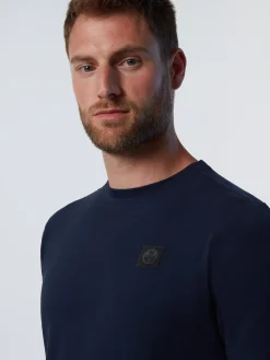 T-shirts^North Sails 'T-shirt With North Tech Patch NAVY BLUE