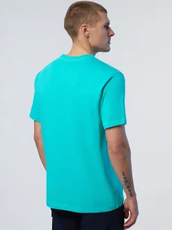 T-shirts^North Sails 'T-shirt With Palm Tree Embroidery CERAMIC