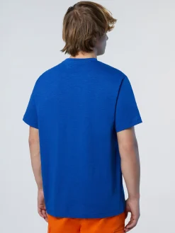 T-shirts^North Sails 'T-shirt With Palm Tree Embroidery OCEAN BLUE