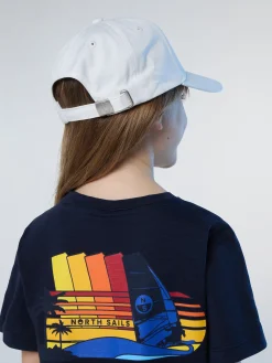 T-shirts^North Sails 'T-shirt With Rainbow Prints NAVY BLUE