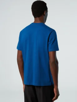 Outlet^North Sails 'T-shirt With Reflective Logo OCEAN BLUE