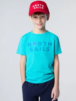 T-shirts^North Sails 'T-shirt With Striped Print CERAMIC