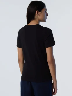 T-shirts & Tops^North Sails 'T-shirt With Tonal Print BLACK