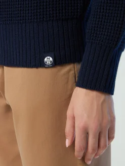 Outlet^North Sails 'Turtleneck Sweater NAVY BLUE