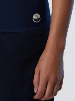 T-shirts & Tops^North Sails 'Viscose Tank Top NAVY BLUE