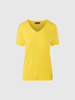 T-shirts & Tops^North Sails 'Viscose V-neck T-shirt LEMON