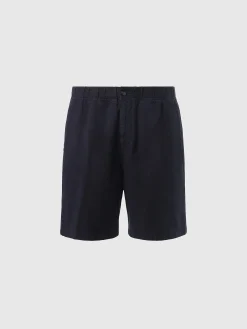 Outlet^North Sails 'Washed Cotton-linen Shorts NAVY BLUE