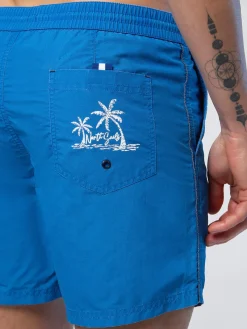 Beachwear^North Sails 'Washed Nylon Swim Shorts SURF BLUE