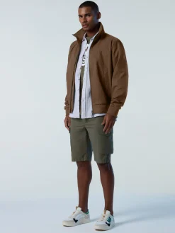 Jackets^North Sails 'Waxed Cotton Sailor Jacket DECK BROWN