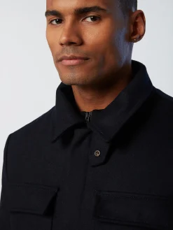 Outlet^North Sails 'Wharf Overshirt NAVY BLUE