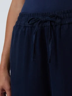 Trousers^North Sails 'Wide-leg Linen Pants NAVY BLUE