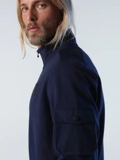 Outlet^North Sails 'Zip Sweatshirt With Pocket NAVY BLUE